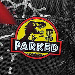 Parked! Disc Golf Pin